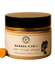 Masque 3 en 1 Argile, Curcuma & Rhassoul - Nature et Traditions