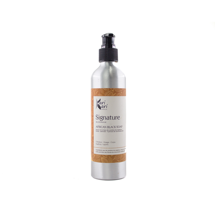 Gel douche au  savon noir 